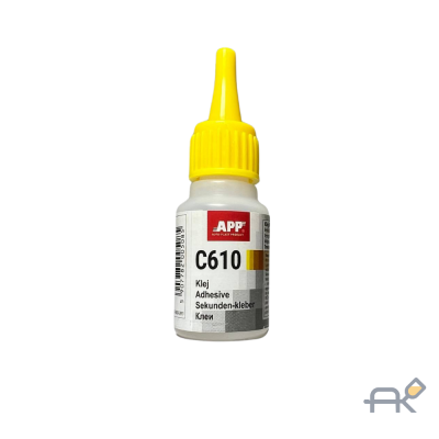 Клей для резины и пластмасс APP С 610 20 мл жёлтый